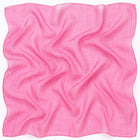 LYSERØDT SILKE CHIFFON STOF