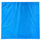 METALLIC AZURE BLÅ FOIL STOF