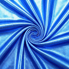 METALLIC KOBOLTBLÅ FOIL STOF