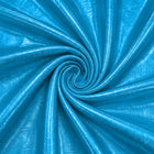 METALLIC TURKIS FOIL STOF
