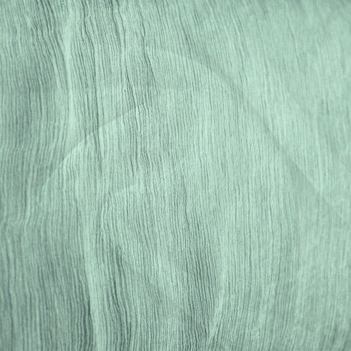Mintgrønt silke chiffon stof (billede 3 af 9)