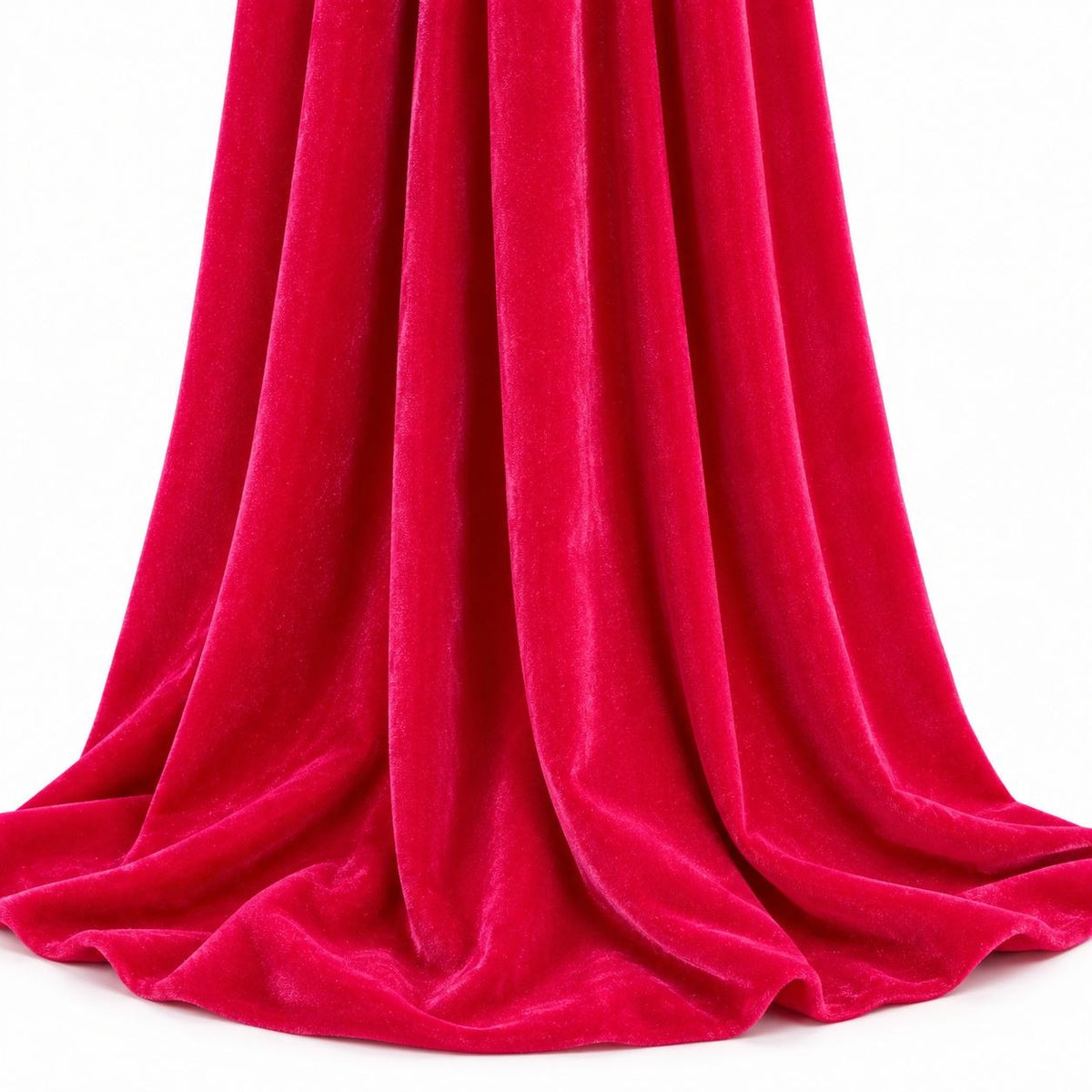 PINK MICRO VELOUR STOF MED GLIMMER (billede 2 af 3)