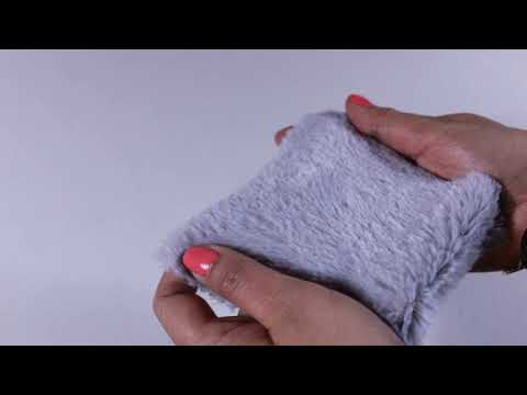 GRÅ BLØD PLYS – 10 MM LUV & ENVEJS STRÆK