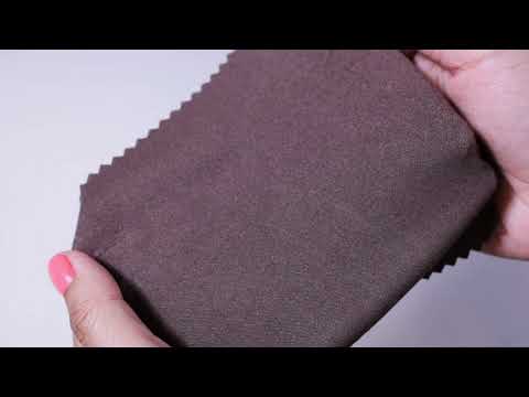 BRUN VISKOSE JERSEY – BLØD, ÅNDBAR & STRÆKBAR