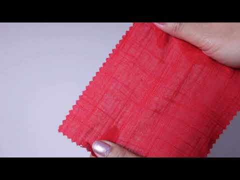 RØD HØR/VISKOSE – ÅNDBAR MED BLØDT FALD