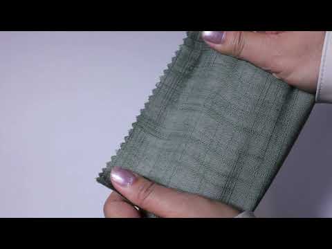 MOSGRØN HØR/VISKOSE – ÅNDBAR MED BLØDT FALD