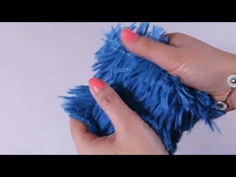 PETROLEUMSBLÅ LANGHÅRET PLYS – 30 MM LUV & ENVEJS STRÆK