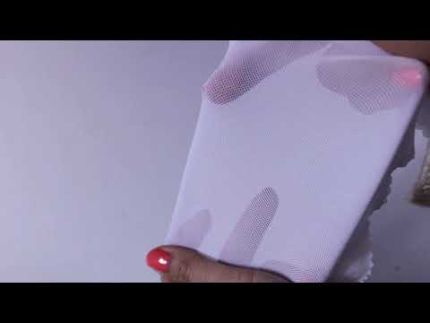 HVID LYCRA MESH – ELASTISK NETSTOF, SEMI TRANSPARENT