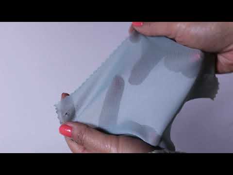 VINTAGE GRØN LYCRA MESH – ELASTISK NETSTOF, SEMI TRANSPARENT