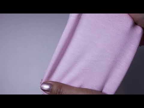 STØVET LYSERØD VISKOSE JERSEY – BLØD, ÅNDBAR & STRÆKBAR