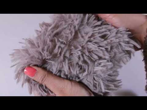 TAUPE LANGHÅRET PLYS – 30 MM LUV & ENVEJS STRÆK