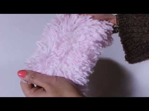 LYSERØD LANGHÅRET PLYS – 30 MM LUV & ENVEJS STRÆK