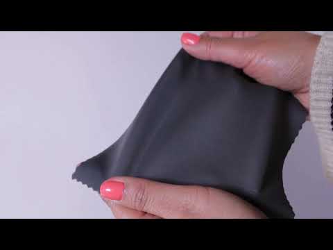 MØRKEGRÅ LYCRA – 4-VEJS STRÆK & HURTIGTØRRENDE