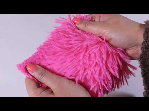 PINK LANGHÅRET PLYS – 30 MM LUV & ENVEJS STRÆK