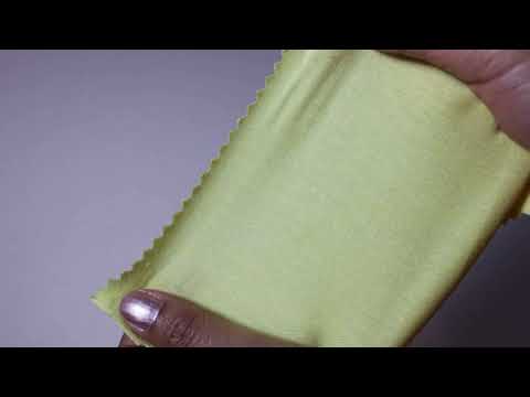 LYS GUL VISKOSE JERSEY – BLØD, ÅNDBAR & STRÆKBAR