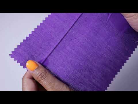 MØRKELILLA BOMULDSPOPLIN