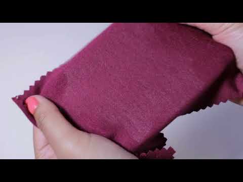 BORDEAUX VISKOSE JERSEY – BLØD, ÅNDBAR & STRÆKBAR