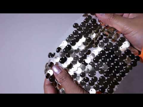 CHAMPAGNE PAILLETSTOF – STORE 8 MM PAILLETTER & ENVEJS STRÆK