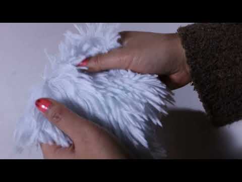 BABYBLÅ LANGHÅRET PLYS – 30 MM LUV & ENVEJS STRÆK