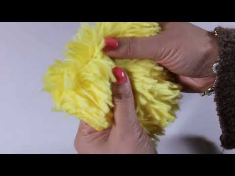 GUL LANGHÅRET PLYS – 30 MM LUV & ENVEJS STRÆK