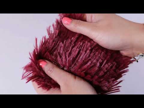 BORDEAUX LANGHÅRET PLYS – 30 MM LUV & ENVEJS STRÆK