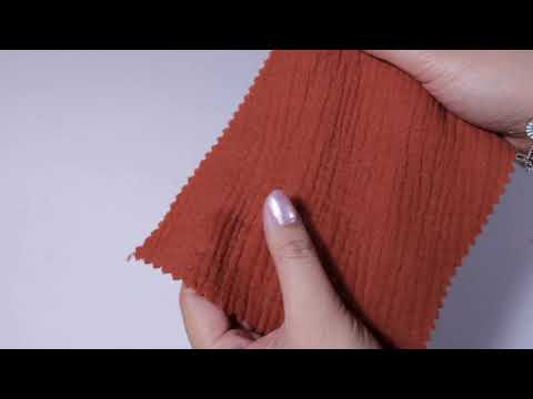 KOBBERFARVET DOUBLE GAUZE MUSSELIN – BLØD & ÅNDBAR