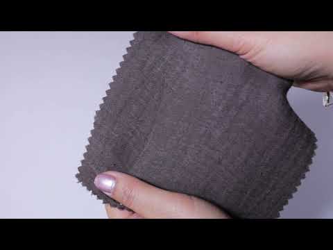 BRUN DOUBLE GAUZE MUSSELIN – BLØD & ÅNDBAR