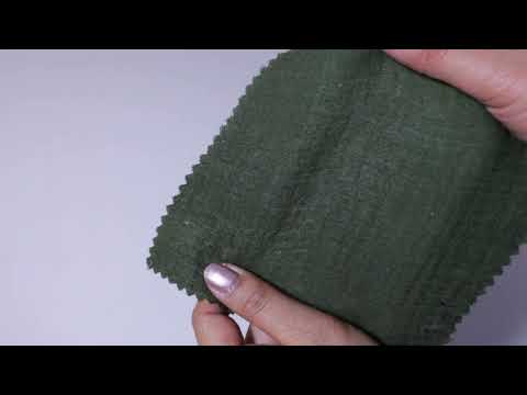 MOSGRØN DOUBLE GAUZE MUSSELIN – BLØD & ÅNDBAR
