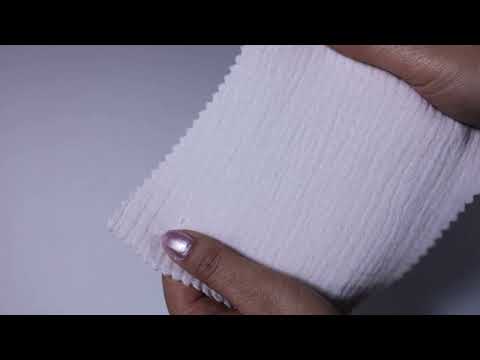 CHAMPAGNEFARVET DOUBLE GAUZE MUSSELIN – BLØD & ÅNDBAR