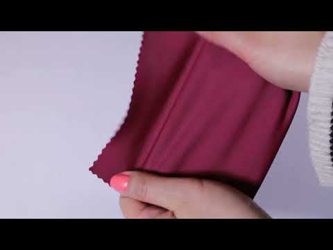 BORDEAUX LYCRA – 4-VEJS STRÆK & HURTIGTØRRENDE