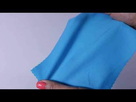 LYSEBLÅ LYCRA – 4-VEJS STRÆK & HURTIGTØRRENDE