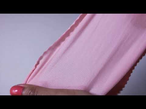 LAKSEFARVET VISKOSE JERSEY – BLØD, ÅNDBAR & STRÆKBAR