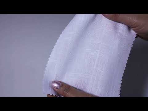 HVID HØR/VISKOSE – ÅNDBAR MED BLØDT FALD