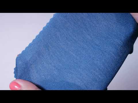 MØRK PETROLEUMSBLÅ VISKOSE JERSEY – BLØD, ÅNDBAR & STRÆKBAR