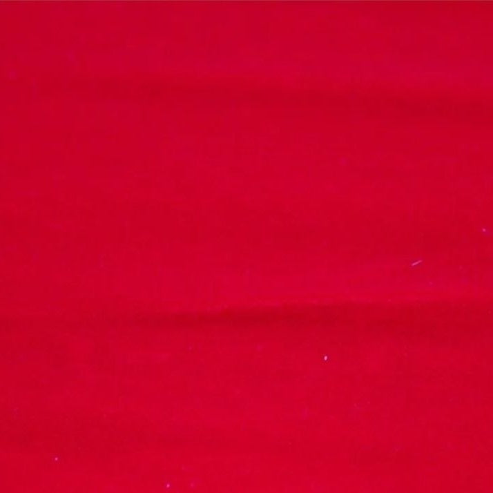 RØDT MICRO VELOUR STOF (billede 1 af 3)
