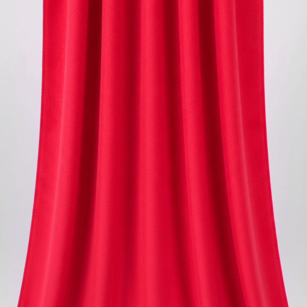 RØDT MICRO VELOUR STOF (billede 2 af 3)