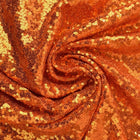ORANGE PAILLETSTOF