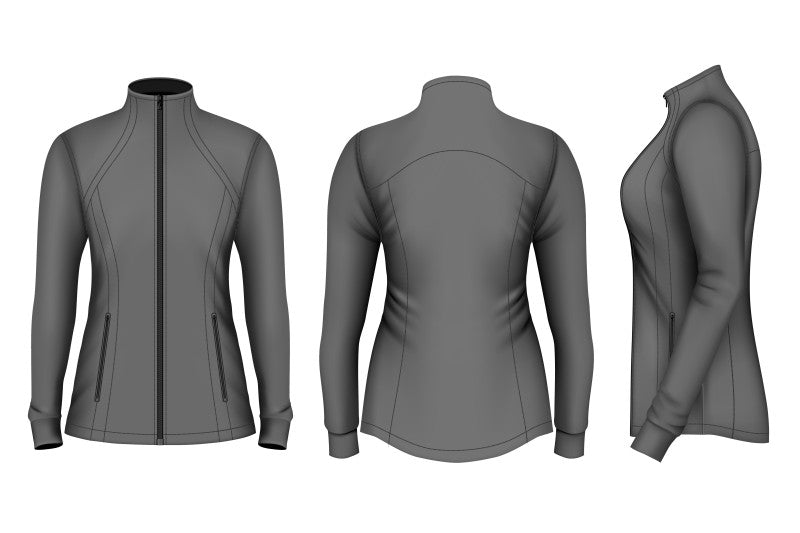SORT VANDAFVISENDE SOFTSHELL STOF – VINDTÆT OUTDOOR