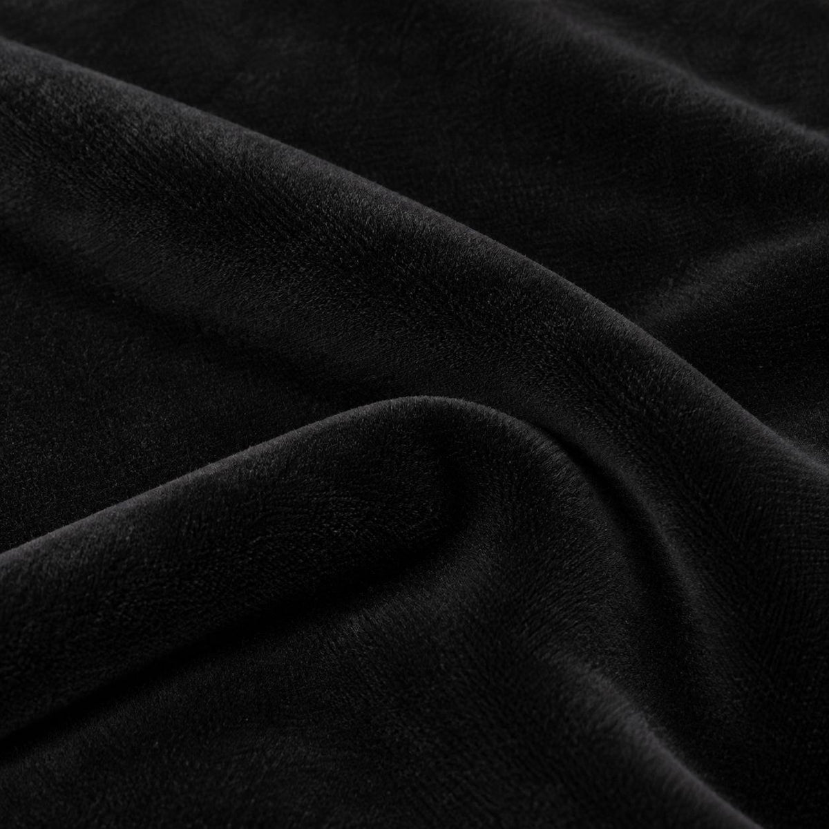 SORT MICRO VELOUR STOF (billede 3 af 3)