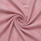 STØVET ROSA SILKE CHIFFON STOF