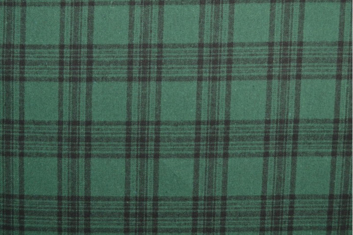 SORT OG GRØN SKOTSKTERNET FLANNEL