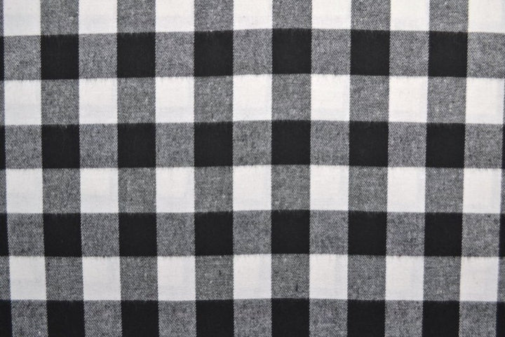 SORT OG HVID SKOTSKTERNET FLANNEL