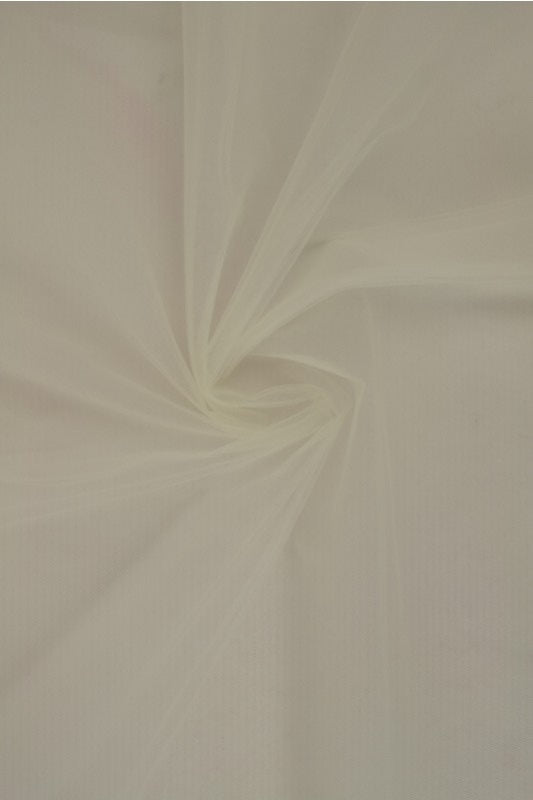 LYS CHAMPAGNE brandhæmmende blød tyl, 300 cm bred