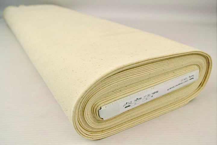 UBLEGET FASTVÆVET CANVASSTOF AF BOMULD - 270 G/M2