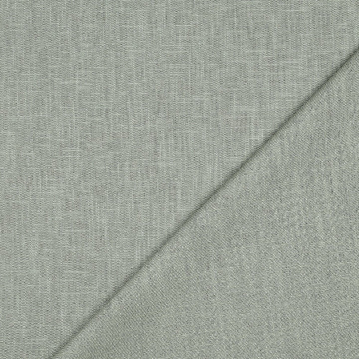 Vasket hør i vintage grøn – 87 % hør, 13 % bomuld, 230 g/m²