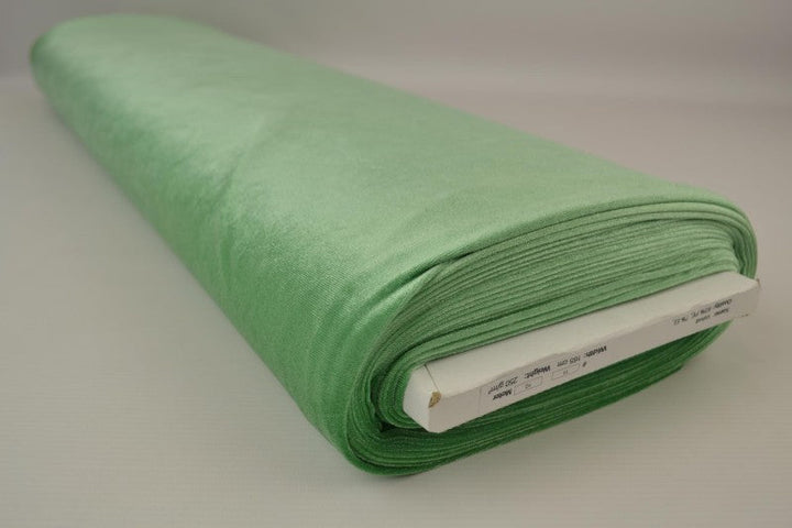 GRØN VELOUR MED STRÆK