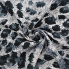 VISKOSE STOF MED LEOPARDPRINT