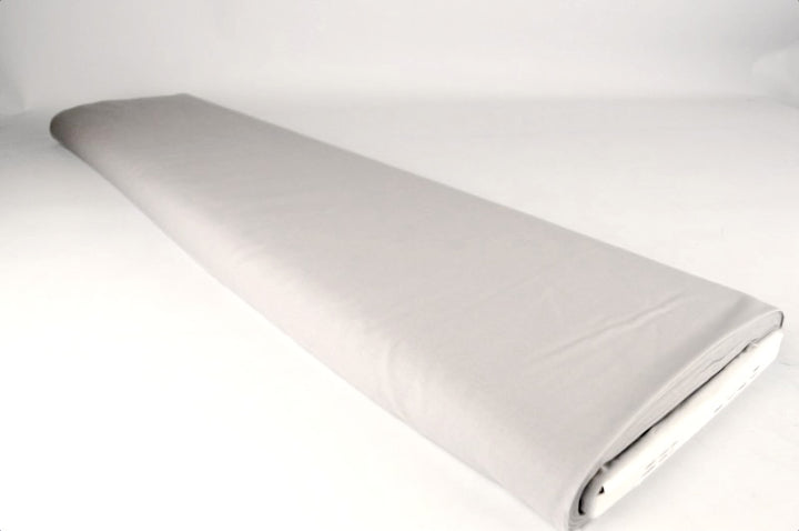 SØLVGRÅ BOMULDS-VOILE – LET, LUFTIG & SEMI-TRANSPARENT