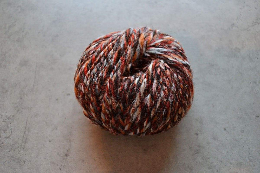 G&M Alpaca & Wool twist ALPACA & WOOL TWIST RØD / ORANGE / BRUN