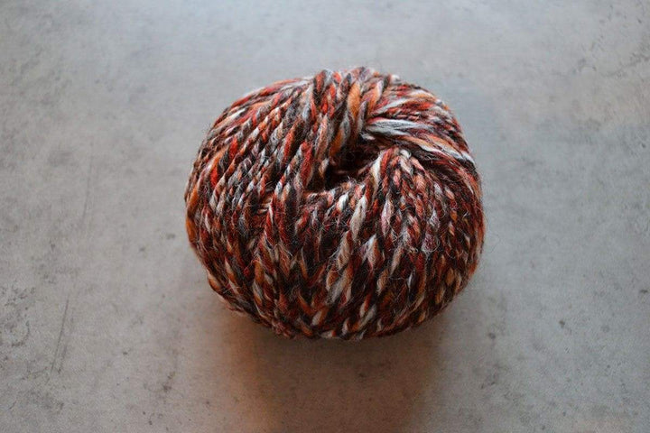 G&M Alpaca & Wool twist ALPACA & WOOL TWIST RØD / ORANGE / BRUN